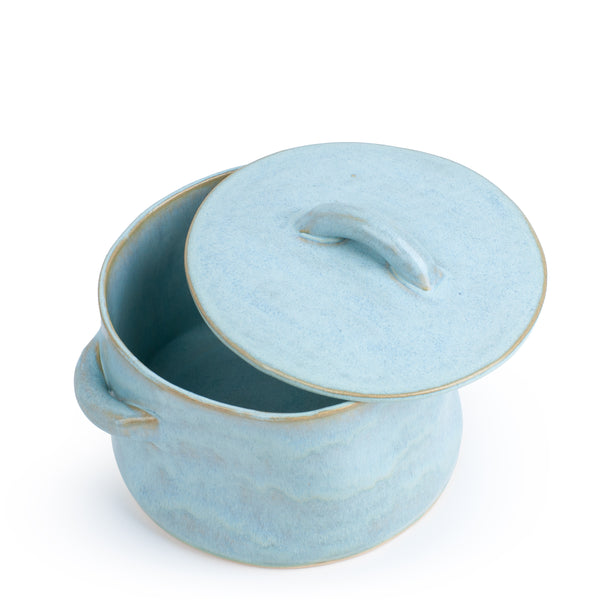 Saucepan with Lid  <br>  
Light Blue
<br> ( Ø 20 x H 16.5) cm