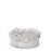 Flower Crafted Round Dish <br> Off White <br> (Ø 25 x H 11) cm