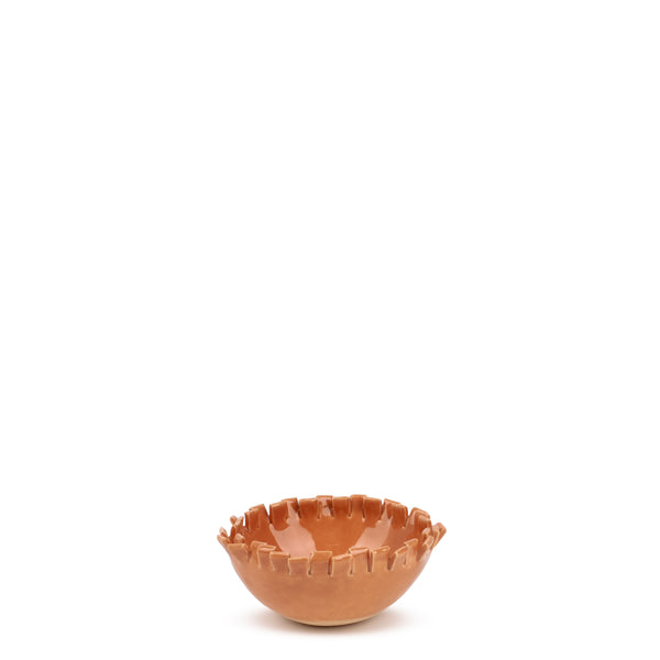 Cut Out Round Bowl <br>
Orange
<br> (Ø 14 x H 6) cm