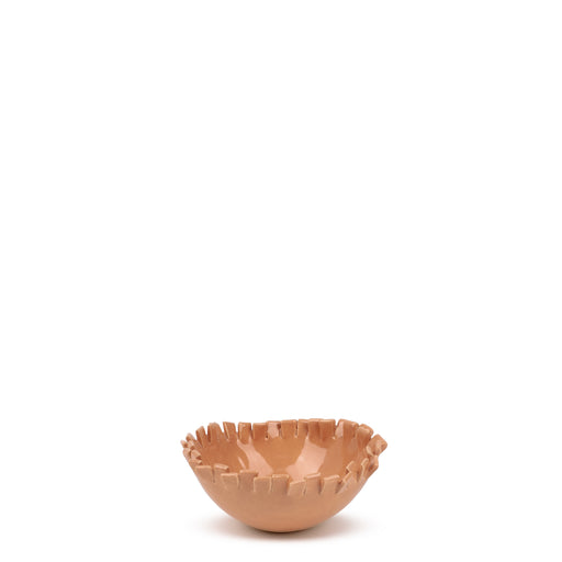 Cut Out Round Bowl <br>
Light Orange
<br> (Ø 14 x H 6) cm