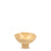 Bowl with Bird on Stand <br> 
Pastel Yellow
<br> (H 11) cm
