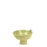 Bowl with Bird on Stand <br> 
Lime Green
<br> (H 11) cm