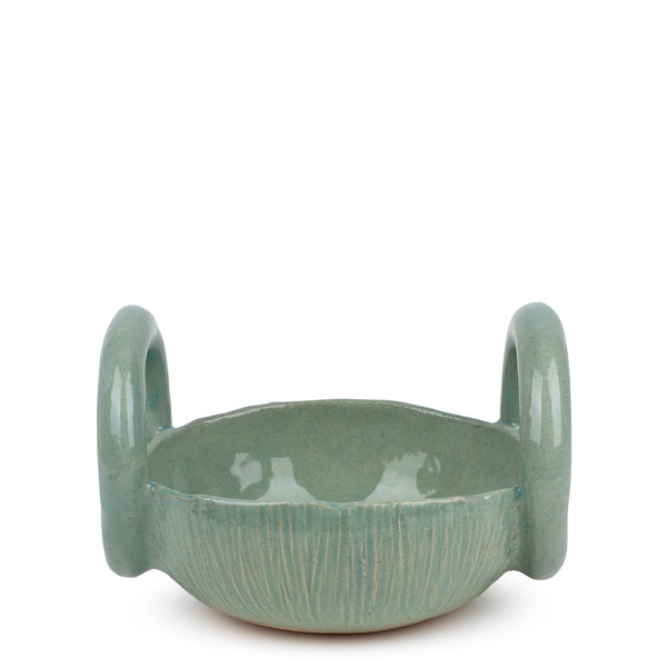 Basket Bowl <br> Sage Green <br> (Ø 29 x H 18) cm