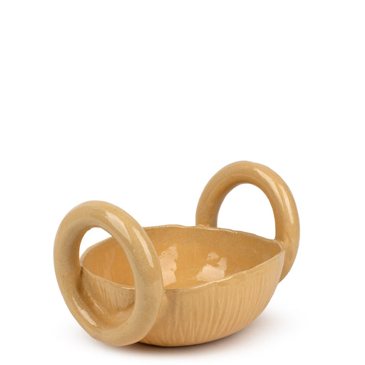 Basket Bowl <br> Yellow <br> (Ø 29 x H 18) cm