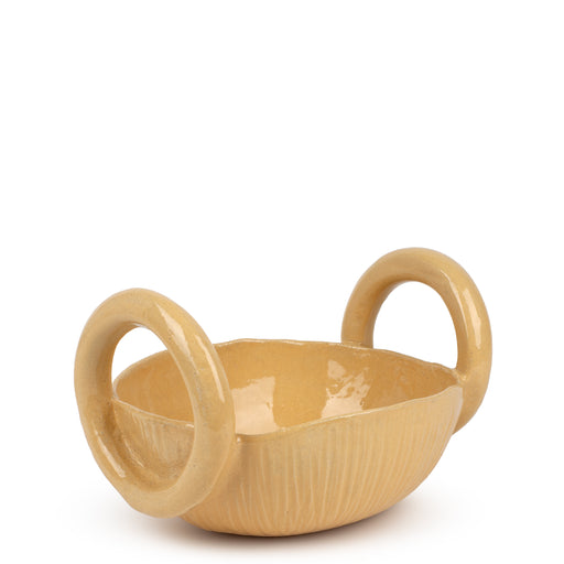 Basket Bowl <br> Yellow <br> (Ø 30 x H 19) cm