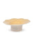 Flat Dish on Stand <br> Pastel Yellow <br> (Ø 36 x H 12.5) cm