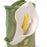 Lilies Vase <br> Moss Green <br> (Ø 9.5 x H 13.5) cm