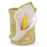 Lilies Vase <br> Lime Green <br> (Ø 9.5 x H 13.5) cm