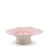 Flat Dish on Stand <br>
Nude <br>
(Ø 35 x H 12) cm