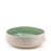 Bicolore Round Dish <br>
White / Light Green <br>
(Ø 35 x H 14) cm