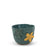 High Decorative Flower Pot <br>
Teal <br>
(Ø 22 x H 16) cm