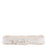 Roses Crafted Long Dish <br>
White <br>
(L 60 x H 9) cm