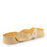 Lilies Long Dish <br>
Pastel Yellow <br>
(L 60 x H 12.5) cm