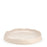 Striped Round Dish Low Border <br> 
White
<br> (Ø 32 x H 4.5) cm