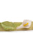 Lilies Oval Bowl <br>
Lime Green <br>
(L 42 x H 10) cm