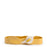 Lilies Oval Bowl <br>
Yellow <br>
(L 42 x H 10) cm