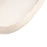 Striped Oval Dish Low Border <br> 
White
<br> (L 50 x H 5) cm