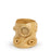 Ring Vase <br> Pastel Yellow <br> (Ø 15 x H 18) cm