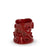 Ring Vase <br> Pastel Red <br> (Ø 15 x H 19) cm