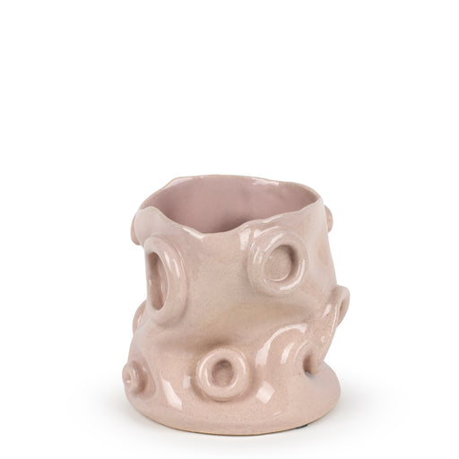 Ring Vase <br> Nude <br> (Ø 15 x H 18) cm