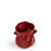 Roses Vase Sage <br> Red <br> (Ø 18 x H 18) cm