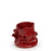Roses Vase Sage <br> Red <br> (Ø 18 x H 18) cm
