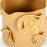 Flowers Vase <br> Yellow <br> (Ø 17 x H 20) cm