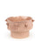 Roses Dish on Stand <br> Nude <br> (Ø 26 x H 19) cm