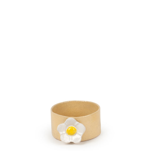 Daisy Bowl <br> Pastel Yellow <br> (Ø 11 x H 6) cm
