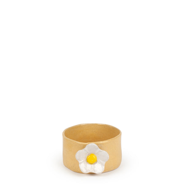Daisy Bowl <br> Yellow <br> (Ø 11 x H 6) cm