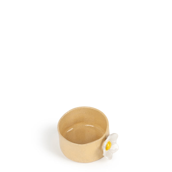 Daisy Bowl <br> Pastel Yellow <br> (Ø 11 x H 6) cm