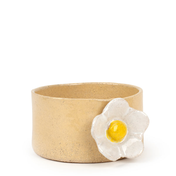 Daisy Bowl <br> Pastel Yellow <br> (Ø 11 x H 6) cm