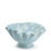 Ruffle Bowl on Stand <br> 
Pastel Blue
<br> (Ø 30 x H 16) cm