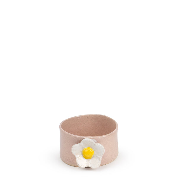 Daisy Bowl <br> Nude <br> (Ø 11 x H 6) cm