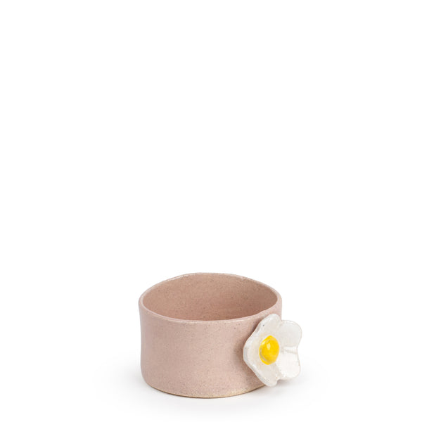 Daisy Bowl <br> Nude <br> (Ø 11 x H 6) cm