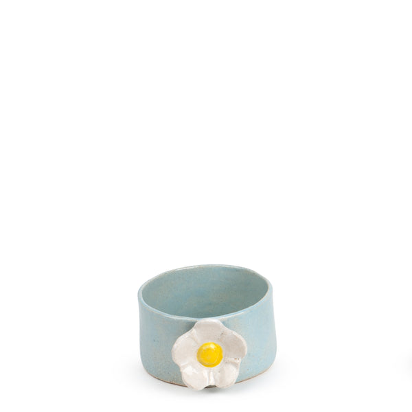 Daisy Bowl <br> Pastel Blue <br> (Ø 11 x H 6) cm