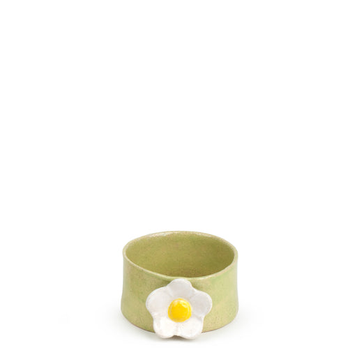 Daisy Bowl <br> Lime Green <br> (Ø 11 x H 6) cm