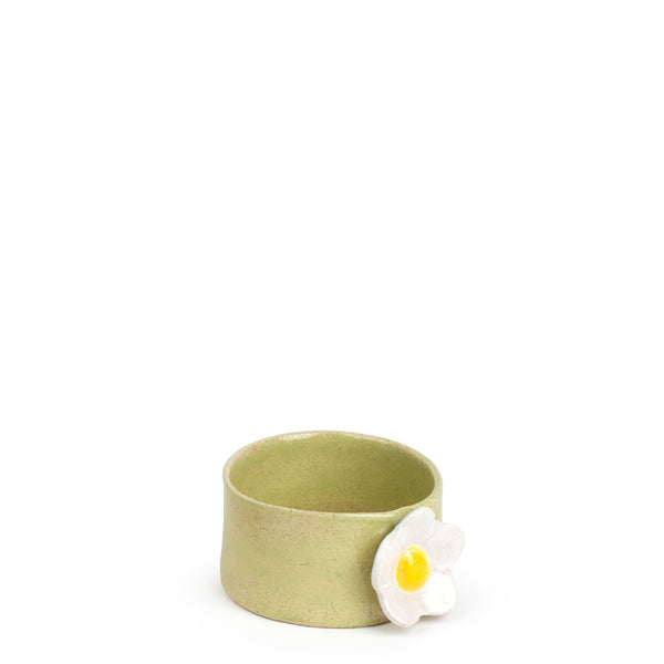 Daisy Bowl <br> Lime Green <br> (Ø 11 x H 6) cm