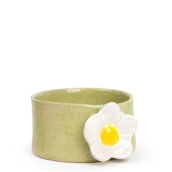 Daisy Bowl <br> Lime Green <br> (Ø 11 x H 6) cm