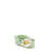 Lilies Oval Bowl <br> Tea Green <br> (L 17 x H 6) cm
