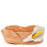 Lilies Oval Bowl <br> Orange <br> (L 17 x H 6) cm