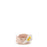 Lilies Round Bowl <br> Nude <br> (Ø 11 x H 6) cm