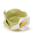 Lilies Round Bowl <br> Lime Green <br> (Ø 11 x H 6) cm