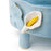 Round Dish with Lilies Legs <br> Pastel Blue <br> (Ø 32 x H 17) cm