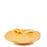 Lilies Flat Dish on Stand <br> Yellow <br> (Ø 40 x H 10) cm
