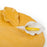 Lilies Flat Dish on Stand <br> Yellow <br> (Ø 40 x H 10) cm