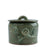Flower Crafted Mini Saucepan <br> 
Olive Green
<br> (Ø 9.5 x H 10) cm