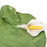 Lilies Flat Dish on Stand <br> Moss Green <br> (Ø 40 x H 10) cm