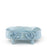 Oval Dish with Rose Legs <br> Pastel Blue <br> (L 46 x H 18) cm