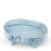 Oval Dish with Rose Legs <br> Pastel Blue <br> (L 46 x H 18) cm